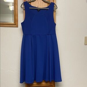 Torrid Royal Blue Sleeveless Dress
